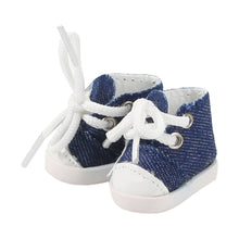 Load image into Gallery viewer, For 17cm Labubu Dolls Plastic Shoes Winter Snowboard Toys Canvas Shoes Casual Sports Shoes Dolls Accessories DIY Doll Toys