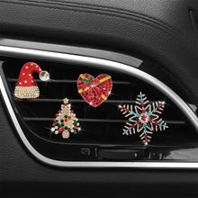 Load image into Gallery viewer, Car Air Outlet Perfume Clip Doll Car Aroma Air Freshener Diffuser Car Decoration Accessories Air Fresh Crystal Christmas Decor