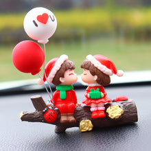Load image into Gallery viewer, Car Couples Action Figurines Interior Decoration Ornaments Anime Auto Interior Center Console Dashboard Christmas Decoration