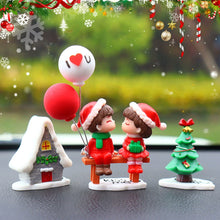 Load image into Gallery viewer, Car Couples Action Figurines Interior Decoration Ornaments Anime Auto Interior Center Console Dashboard Christmas Decoration