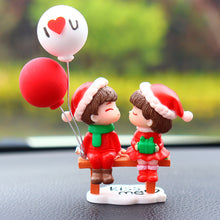 Load image into Gallery viewer, Car Couples Action Figurines Interior Decoration Ornaments Anime Auto Interior Center Console Dashboard Christmas Decoration