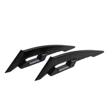 Load image into Gallery viewer, 2Pcs Large Motorcycle Winglet Aerodynamic Spoiler Dynamic Wing Decoration Sticker Carbon fiber For Motorcycles E-bikes Scooters Etc
