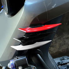 Load image into Gallery viewer, 2Pcs Large Motorcycle Winglet Aerodynamic Spoiler Dynamic Wing Decoration Sticker Carbon fiber For Motorcycles E-bikes Scooters Etc