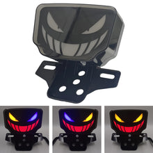 Load image into Gallery viewer, Motorcycle LED Devil Eye Tail Lights Brake Rear Light Lamp Integration Tail With Dynamic Flash For Honda TMX155 CG125