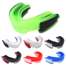 Load image into Gallery viewer, Sports Boxing Mouth Guard Teeth with Box Protector Taekwondo Sanda Rugby MMA Karate Basketball Trainer Braces Mouth Guard