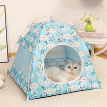 Load image into Gallery viewer, Pet Tent Bed Puppy Dogs Tent House Four Seasons General Pet House Puppy Dogs Cats Bed Pet Supplies Summer Dog House Pet Products