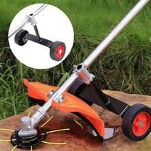 Load image into Gallery viewer, Adjustable Lawn Mower Support Wheel Kit Fits 26/28mm Tube Effortless Rolling Grass Cutter Auxiliary Wheel For Easy Lawn Care Mower Upgrade Part Garden Tool Accessory