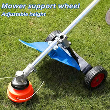 Load image into Gallery viewer, Adjustable Lawn Mower Support Wheel Kit Fits 26/28mm Tube Effortless Rolling Grass Cutter Auxiliary Wheel For Easy Lawn Care Mower Upgrade Part Garden Tool Accessory
