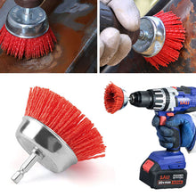 Load image into Gallery viewer, Nylon Polishing Brush Set Abrasive Cleaning Brush Metal Surface Rust & Paint Removal Restoration Polishing DIY Home Craftsmen Power Drill Brush Attachments
