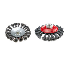 Load image into Gallery viewer, 5/8-11 Thread Adapter Rust Removal Polishing Brush Set Multi-Size Bowl Shape Steel Wire Metal Cleaning Brush Angle Grinder Welding Cleanup Toolbox Essential