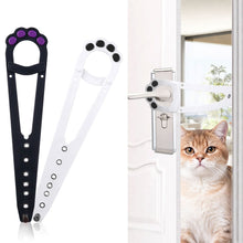 Load image into Gallery viewer, Adjustable Cat Door Holder Latch Prevent Dog Entry Latch For Multi-Pet Households Pet Access Control Home Door Supplies