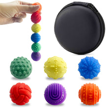 Load image into Gallery viewer, Silicone Sensory Magnetic Balls Soft Colorful Stress Relief Fidget Toy for Adults Kids ADHD Focus Aid Textured Office Desk Toy