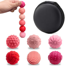 Load image into Gallery viewer, Silicone Sensory Magnetic Balls Soft Colorful Stress Relief Fidget Toy for Adults Kids ADHD Focus Aid Textured Office Desk Toy
