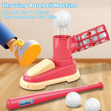 Load image into Gallery viewer, Kids Baseball Training Toy Set Foot Press Launcher Hand-Eye Coordination Indoor Outdoor Toys Sports Toys Kids Sporting Goods