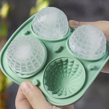 Load image into Gallery viewer, Silicone Ice Cube Tray Whiskey Ice Maker Mold Square Ice Block Tray for Home Bar Party Drinks Beer Kitchen Gadget