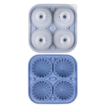 Load image into Gallery viewer, Silicone Ice Cube Tray Whiskey Ice Maker Mold Square Ice Block Tray for Home Bar Party Drinks Beer Kitchen Gadget