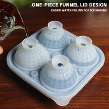 Load image into Gallery viewer, Silicone Ice Cube Tray Whiskey Ice Maker Mold Square Ice Block Tray for Home Bar Party Drinks Beer Kitchen Gadget