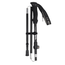 Load image into Gallery viewer, 1PC Outdoor Foldable Hiking Stick Multi-Functional Aluminum Alloy Anti-Slip Support Walking Stick Mountain Climbing And Hiking Equipment
