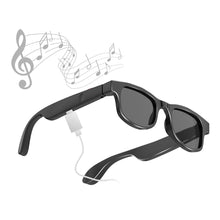 Load image into Gallery viewer, Smart Bluetooth Glasses with Detachable Lenses Blue Light Blocking Sunglasses with Call Music Photo AI Voice Assistant Functions (AIMB-V3)