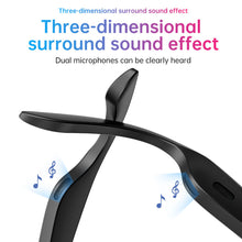 Load image into Gallery viewer, Smart Bluetooth Glasses with Detachable Lenses Blue Light Blocking Sunglasses with Call Music Photo AI Voice Assistant Functions (AIMB-V3)