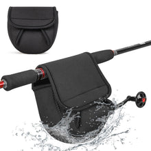 Load image into Gallery viewer, 1PC Universal Lure Fishing Reel Protective Cover Wear-Resistant And Waterproof Spinning Reel Storage Bag With Fixed Slots Fishing Gear Accessories