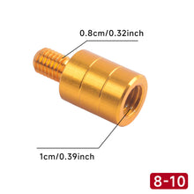 Load image into Gallery viewer, 1PC Fishing Landing Net Pole Quick-Change Adapter Aluminum Alloy Quick Release Anti-Loose Nut Outdoor Fishing Supplies