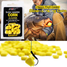 Load image into Gallery viewer, 8/12PCS European Style Carp Fishing Bait With Baffle Slow-Floating Dumbbell Shape Bait Artificial Corn Reverse Bottom Fishing Lures