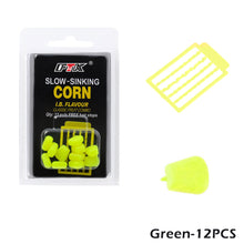 Load image into Gallery viewer, 8/12PCS European Style Carp Fishing Bait With Baffle Slow-Floating Dumbbell Shape Bait Artificial Corn Reverse Bottom Fishing Lures