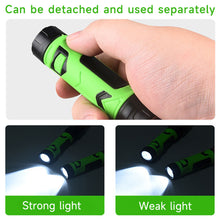 Load image into Gallery viewer, LED Neck Hanging Dual Lamps USB Charging Headlamp for Outdoor Camping and Night Cycling Emergency Repair Work Light