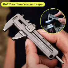 Load image into Gallery viewer, Multifunctional Vernier Caliper Portable EDC Tool with Hang Hole Outdoor Bottle Opener Window Breaker