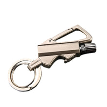 Load image into Gallery viewer, Multi-Functional Bottle Opener Kerosene Lighter Match With Hanging Buckle Outdoor Waterproof Emergency EDC Tool