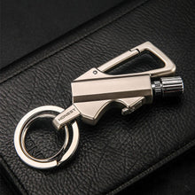 Load image into Gallery viewer, Multi-Functional Bottle Opener Kerosene Lighter Match With Hanging Buckle Outdoor Waterproof Emergency EDC Tool