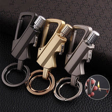 Load image into Gallery viewer, Multi-Functional Bottle Opener Kerosene Lighter Match With Hanging Buckle Outdoor Waterproof Emergency EDC Tool