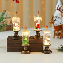 Load image into Gallery viewer, Flickering Christmas Decorations Candle Lights Snowflake Lights Christmas Crystal Ball Lights Creative Xmas Ornament Gifts