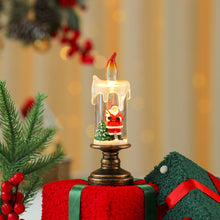 Load image into Gallery viewer, Flickering Christmas Decorations Candle Lights Snowflake Lights Christmas Crystal Ball Lights Creative Xmas Ornament Gifts
