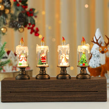 Load image into Gallery viewer, Flickering Christmas Decorations Candle Lights Snowflake Lights Christmas Crystal Ball Lights Creative Xmas Ornament Gifts