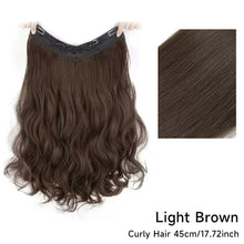 Load image into Gallery viewer, Wig Women's Long Hair One-piece U-shaped Extension Natural Invisible and Seamless Imitation Long Straight Hair Patch Wig