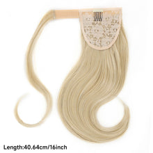 Load image into Gallery viewer, Half Up Half Down Ponytail Extension Set Long Flipped Out Clip on Hair Extensions Versatile Style Women Ponytail Wig Hairpieces
