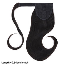 Load image into Gallery viewer, Half Up Half Down Ponytail Extension Set Long Flipped Out Clip on Hair Extensions Versatile Style Women Ponytail Wig Hairpieces
