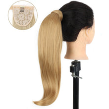 Load image into Gallery viewer, Half Up Half Down Ponytail Extension Set Long Flipped Out Clip on Hair Extensions Versatile Style Women Ponytail Wig Hairpieces