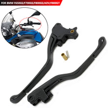 Load image into Gallery viewer, Motorcycle Clutch Left Right Brake Levers Adjustable Shorty Handlebars Front Control Lever Upgrade for BMW F650GS/F700GS/F800GS/ADV/F800GT