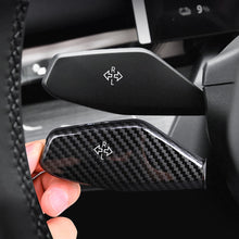 Load image into Gallery viewer, Car Steering Wheel Control Lever Covers Wiper & Turn Signal Stalk Decor Interior Accessory Genuine for BMW 5 Series/i5/i7/ix1/ix2 24-25
