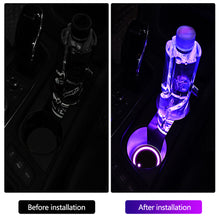 Load image into Gallery viewer, Universal Car LED Triangle Window Light 7-Color RGB Ambient Lighting Motion Sensor Control Interior Atmosphere Lamp