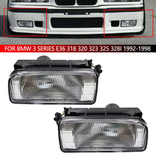 Load image into Gallery viewer, Car Fog Light Housing Front Bumper Defogging Lamp Cover without Bulb Replacement Assembly for BMW 3 Series E36 318 320 323 325 328i 1992-1998