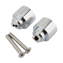 Load image into Gallery viewer, Pair Aluminum Alloy Motorcycle Handlebar Ends for Honda CB/CBR/GL Bar End Slugs Vibration Dampening Balancers Machined Handlebar Plugs