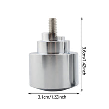 Load image into Gallery viewer, Pair Aluminum Alloy Motorcycle Handlebar Ends for Honda CB/CBR/GL Bar End Slugs Vibration Dampening Balancers Machined Handlebar Plugs