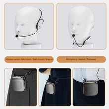 Load image into Gallery viewer, Teacher Classroom Speaker Microphone Amplifier Small Portable Tour Guide Microphone Lightweight with Loud Clear Audio