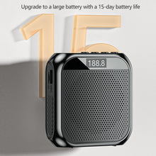 Load image into Gallery viewer, Teacher Classroom Speaker Microphone Amplifier Small Portable Tour Guide Microphone Lightweight with Loud Clear Audio