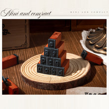 Load image into Gallery viewer, 70 Pieces Vintage-Style Wooden Stamp Set Box Cross-Border Upper Lowercase English Letters Numbers Symbols Stamps for Scrapbooking Craft Use