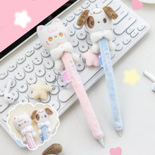 Load image into Gallery viewer, Velvety Pen Case Cartoon Endearing Doll Pen Cap Skid-Proof Tablet Capacitive Pen Accessories Lightweight Easy to Carry with Cute Design